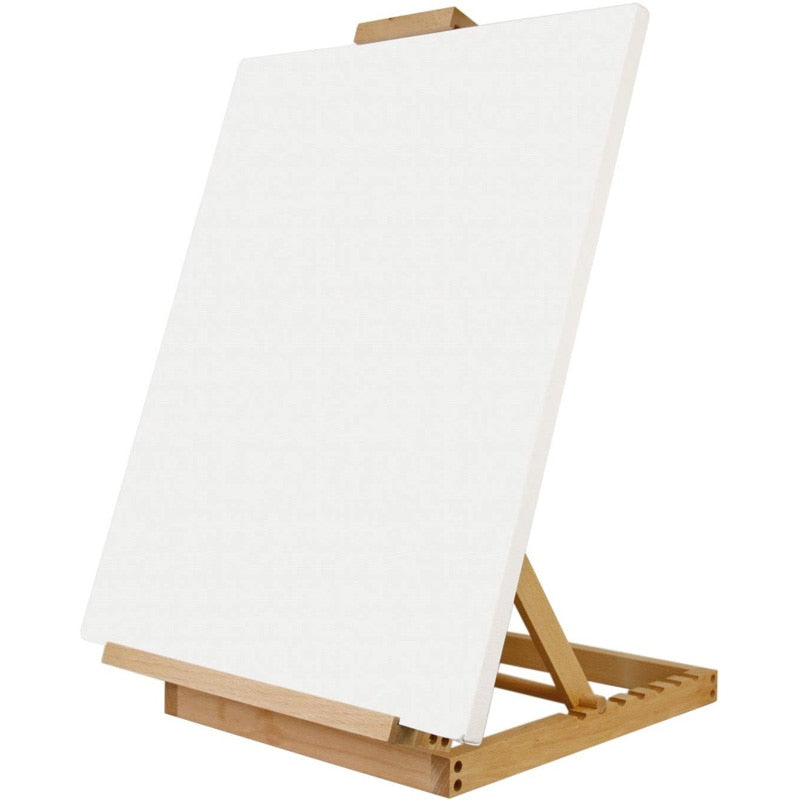 Wooden Easel Stand Adjustable Tabletop Sketch Easel accessories Studio H-Frame for Artist Painting Easel Drawing Art Supplies
