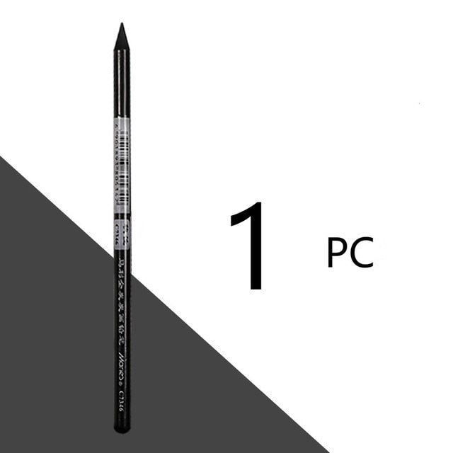 1/3/6 pcs Artist Charcoal Sticks Professional Manga Sketch Drawing Charcoal Pencil