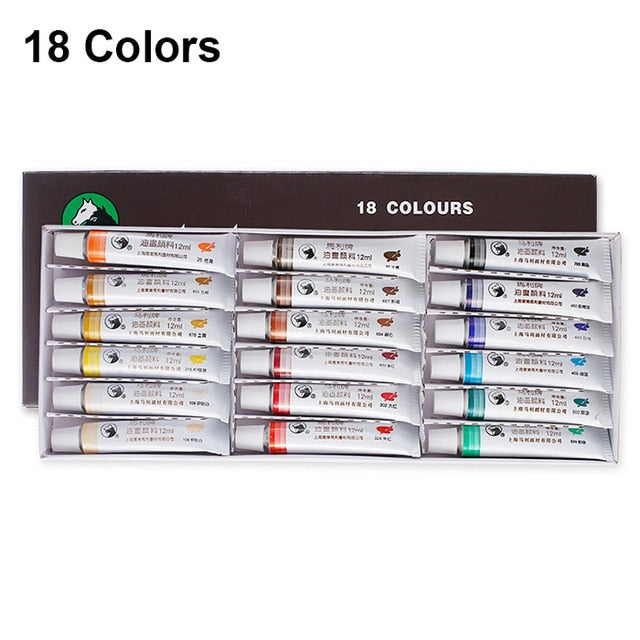 Maries 12/18/24 Colors Professional Oil paints colors painting drawing pigments art supplies art set oil painting set
