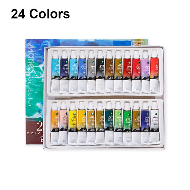 Maries 12/18/24 Colors Professional Oil paints colors painting drawing pigments art supplies art set oil painting set