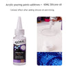 Acrylic Paint Set Fabric Paint Marbling Paint Silicone Oil Acrylic Pouring Medium Drawing Tool For Artist DIY Art Supplies 120ML