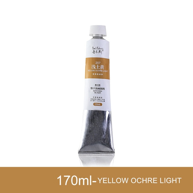 Official Paul Rubens Professional Oil Paints Alkyd Series Fast Dry 170ml Oil Canvas Pigment for Beginner Art Supplies