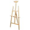 Starplast easel wooden stand, printed canvas painting, form A, different measures for painting, drawing, etc.