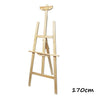 Starplast easel wooden stand, printed canvas painting, form A, different measures for painting, drawing, etc.