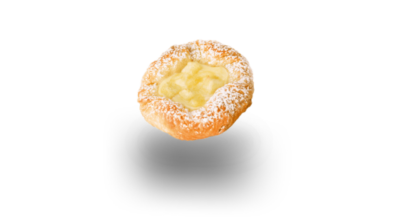 Custard-filled pastry