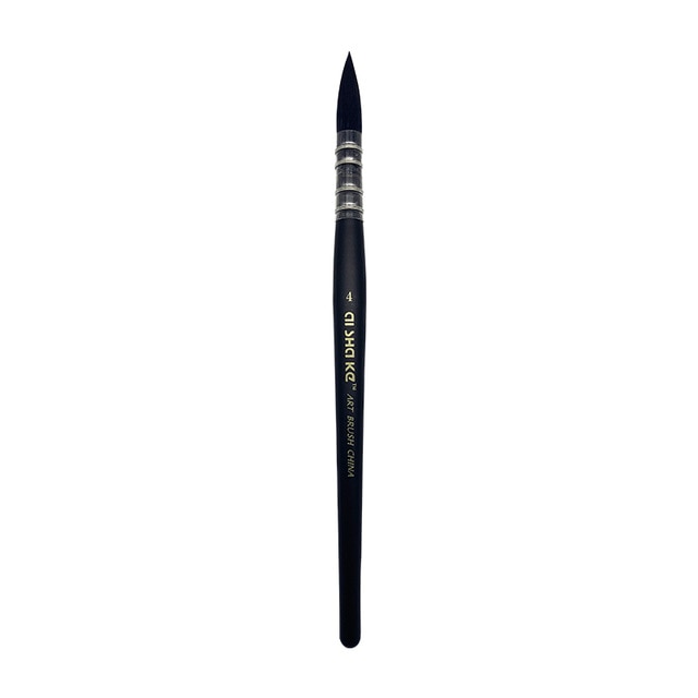 1Peice Watercolor Brush Wood Paint Brush Artist Hand Painting Brushes Water Color Gouache Drawing Art Brush Supplies