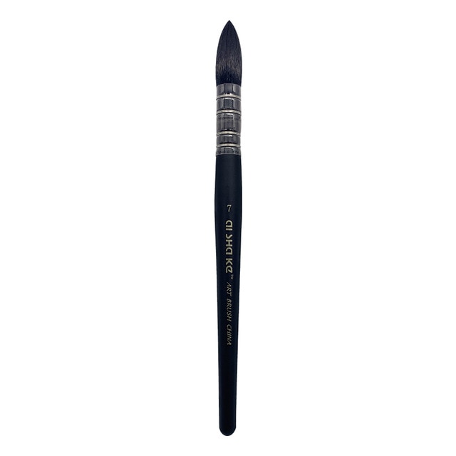 1Peice Watercolor Brush Wood Paint Brush Artist Hand Painting Brushes Water Color Gouache Drawing Art Brush Supplies