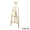 Starplast easel wooden stand, printed canvas painting, form A, different measures for painting, drawing, etc.